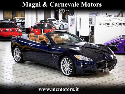 Usata Maserati GranCabrio 439 CV (322 kW) 2010 Blu/azzurro Cabrio