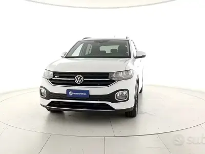 Usata VW T-Cross S 110 CV (80 kW) 2022 Bianco SUV