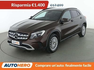 Usata Mercedes GLA200 Business 136 CV (100 kW) 2017 Marrone SUV