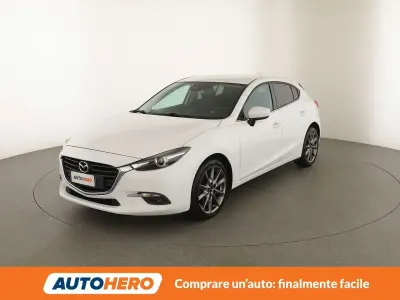 Usata Mazda 3 Evolve 105 CV (77 kW) 2017 Bianco Berlina