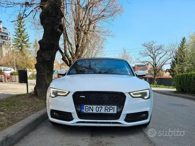 Usata Audi A5 Cabriolet S-Line 2012 Bianco Cabrio