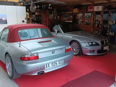 Usata BMW Z3 140 CV (102 kW) 1998 Argento Cabrio