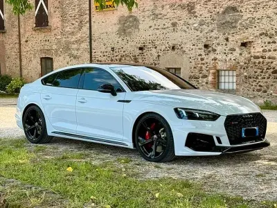 Usata Audi RS5 Sportback Ambiente 520 CV (382 kW) 2019 Bianco Station wagon