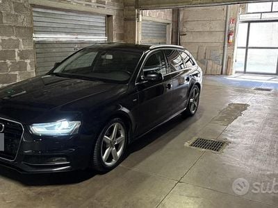 Usata Audi A4 S-Line 150 CV (110 kW) 2013 Nero Station wagon