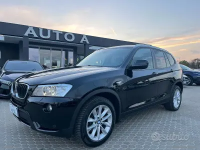 Usata BMW X3 184 CV (135 kW) 2013 Nero SUV