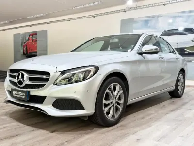 Usata Mercedes C220 169 CV (124 kW) 2017 Argento Berlina