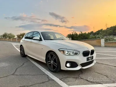 Usata BMW 116 M Sport 116 CV (85 kW) 2018 Bianco Utilitaria