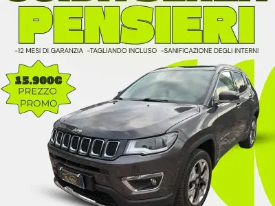 Usata Jeep Compass Limited 140 CV (102 kW) 2019 Grigio SUV