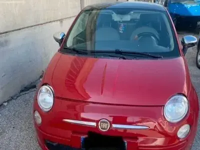 Usata Fiat 500 69 CV (50 kW) 2010 Rosso Coupé