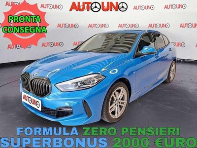 Usata BMW 118 M Sport 140 CV (102 kW) 2019 Blu/azzurro Utilitaria