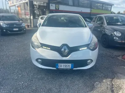 Usata Renault Clio IV 75 CV (55 kW) 2014 Bianco Berlina