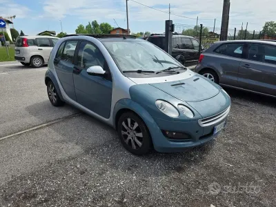 Begagnad Smart ForFour Passion 68 HK (50 kW) 2005 Blå Halvkombi