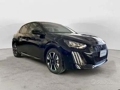 Nuova Peugeot 208 Allure 100 CV (73 kW) 2026 Nero Utilitaria