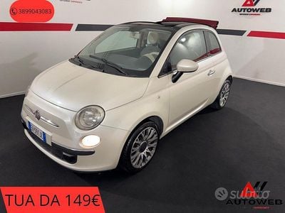 Usata Fiat 500 Rock 85 CV (62 kW) 2011 Bianco Cabrio