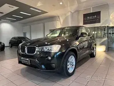 Usata BMW X3 190 CV (139 kW) 2017 Nero SUV
