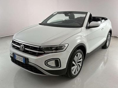 Usata VW T-Roc Cabriolet 110 CV (80 kW) 2022 Bianco Cabrio