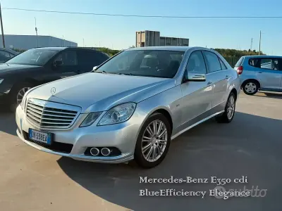 Usata Mercedes E350 Elegance 231 CV (169 kW) 2009 Grigio Berlina