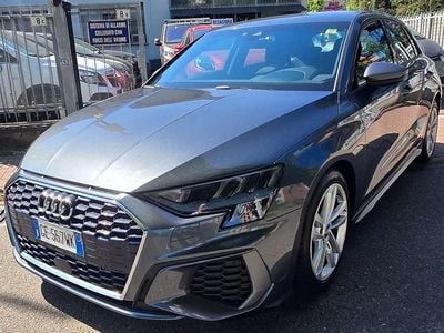 Usata Audi A3 S-Line 150 CV (110 kW) 2020 Nero Berlina
