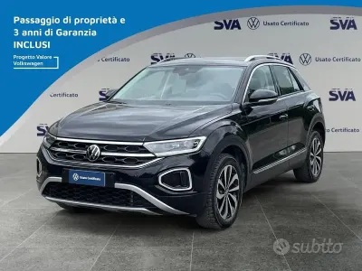 Usata VW T-Roc Style 110 CV (80 kW) 2023 Nero SUV