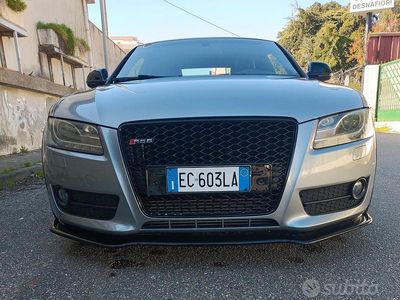Usata Audi A5 S-Line 190 CV (139 kW) 2010 Grigio Coupé