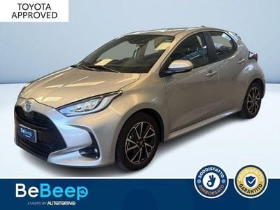 Usata Toyota Yaris Trend 72 CV (52 kW) 2022 Argento metallizzato Utilitaria