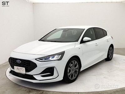 Usata Ford Focus ST-Line X 125 CV (91 kW) 2024 Bianco Berlina