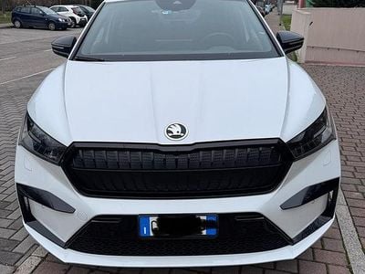 Bianco Usata 2022 Skoda Enyaq iV SportLine SUV | 24.350 € (Buon prezzo)