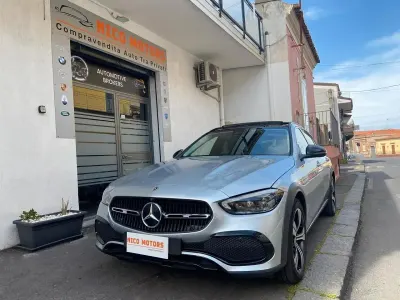 Usata Mercedes C220 Premium 199 CV (146 kW) 2023 Grigio Station wagon