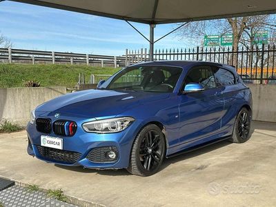 Usata BMW 116 M Sport 116 CV (85 kW) 2017 Blu Utilitaria