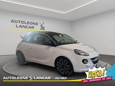 Usata Opel Adam Glam 87 CV (63 kW) 2014 Bianco tetto nero Utilitaria