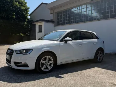 Usata Audi A3 Ambition 110 CV (80 kW) 2016 Bianco Berlina