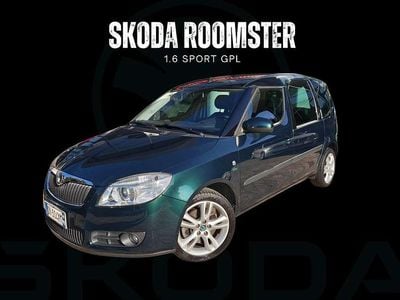 Usata Skoda Roomster Sport 105 CV (77 kW) 2008 Verde Monovolume