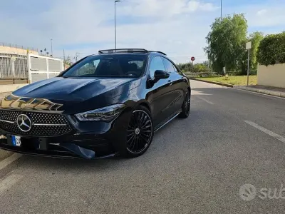 Usata Mercedes CLA200 AMG Line Premium 150 CV (110 kW) 2025 Nero Coupé