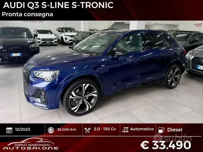 Gebraucht Audi Q3 S-Line 150 PS (110 kW) 2023 Blau SUV