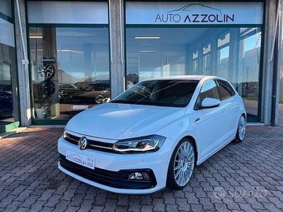 Usata VW Polo R-line 95 CV (69 kW) 2018 Bianco Berlina