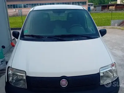 Usata Fiat Panda 69 CV (50 kW) 2007 Bianco Utilitaria
