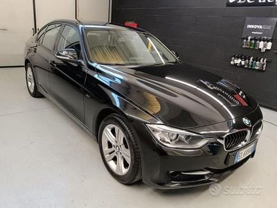 Usata BMW 316 116 CV (85 kW) 2012 Nero Berlina