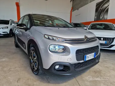 Usata Citroën C3 Shine 82 CV (60 kW) 2018 Grigio Utilitaria