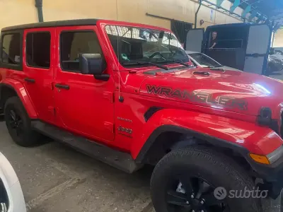 Usata Jeep Wrangler 2022 Rosso SUV
