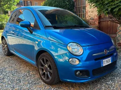 Usata Fiat 500 S 69 CV (50 kW) 2015 Blu/azzurro Utilitaria