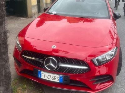 Usata Mercedes A180 Premium 116 CV (85 kW) 2020 Rosso Berlina