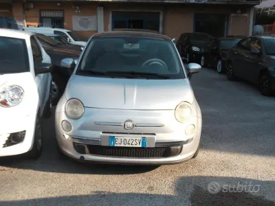 Usata Fiat 500 Lounge 85 CV (62 kW) 2011 Grigio Berlina