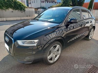 Usata Audi Q3 Advanced Plus 140 CV (102 kW) 2013 Nero SUV