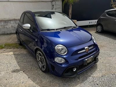 Usata Abarth 595C Turismo 165 CV (121 kW) 2019 Blu Cabrio