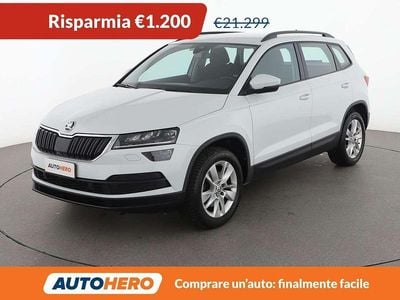Usata Skoda Karoq 150 CV (110 kW) 2021 Bianco SUV