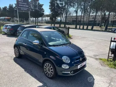 Occasion Fiat 500C Lounge 69 ch (50 kW) 2017 Bleue Cabriolet