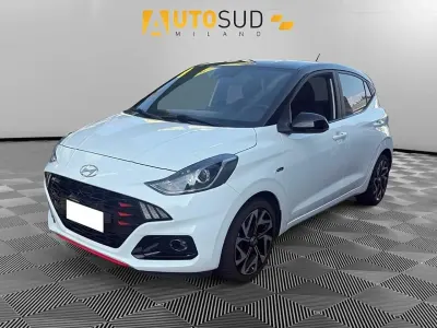 Usata Hyundai i10 N Line 101 CV (74 kW) 2021 Bianco Utilitaria