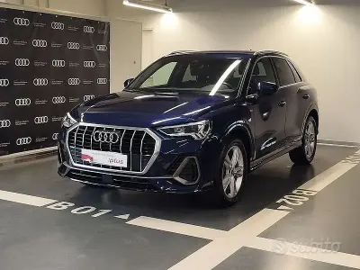 Brugt Audi Q3 S-Line 150 HK (110 kW) 2024 Blå SUV