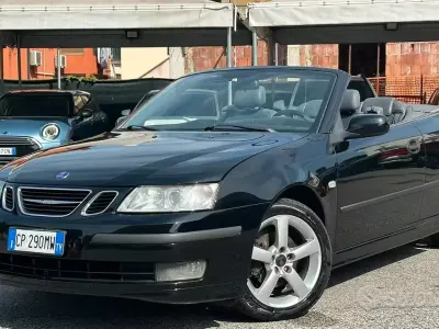 Usata Saab 9-3 Cabriolet Vector 175 CV (128 kW) 2004 Nero Cabrio