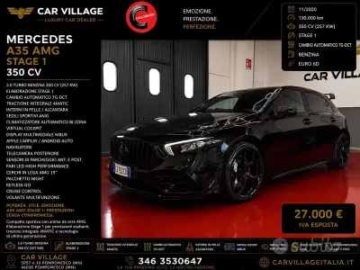 Usata Mercedes A35 AMG AMG 306 CV (225 kW) 2020 Nero Berlina